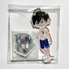 ブルーロック 文房具カフェ シーサイドモチーフ アクリルキーホルダー 糸師凛