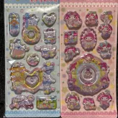 シナモン　マイメロ　ウォーターシール　二点セット