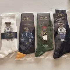 POLO RALPH LAUREN ポロベア ソックス 4足セットのサムネイル