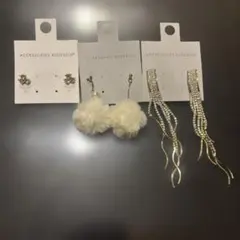 ピアス3点セット 新品 未使用 まとめ売り アクセサリーズブロッサム