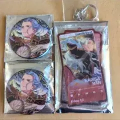 あんスタ　乱凪砂　中国限定　3点セット　時光缶バッジ　両面アクキー