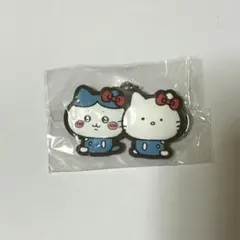 ちいかわ×サンリオキャラクターズ なかよしラバーマスコット ハチワレ キティ
