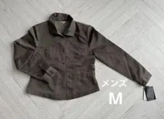 新品　メンズM〜Lサイズ　薄手アウター　ジャケット　ブラウン