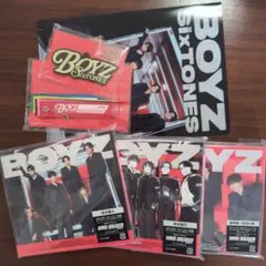 BOYZ SixTONES 全形態 3形態 特典付き