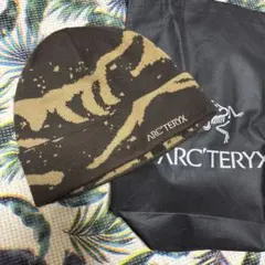 ARC'TERYX アークテリクス 迷彩柄 ニット帽 フリーサイズ ◇ Arc'teryx GROTTO TOQUE Eden Black / アークテリクス | Aoshi