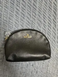 マリークヮント　 ラウンドポーチ（ブラック）