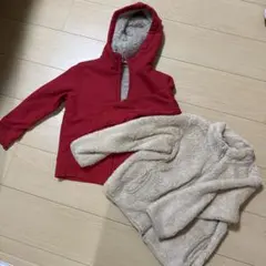 フリース❄︎パーカーセット売り【120】