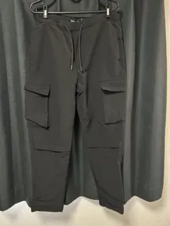 ZARA ザラ　カーゴパンツ　黒　ブラック　Sのサムネイル