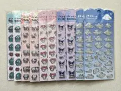 【新品未開封】キャンドゥ サンリオ ぷくっとシール 10枚セット