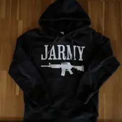 JARMY +81 プリント プルオーバー パーカー ブラック | Mercari