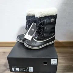SOREL　ソレル　スノーブーツ 　ブラック　19.0cm　ジュニア　キッズ