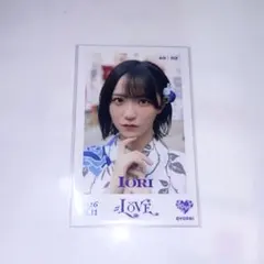 LOVE イコラブ 野口衣織 ミニフォトカード Vol.11 浴衣 内緒バナシ