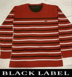 BURBERRY BLACK LABEL セーター　人気品薄 レッド　サイズ２