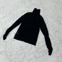 【c5966】Lax Dan Tia カットソー　長袖　ブラック