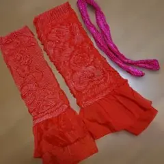 帯揚げ（赤色）（子供）