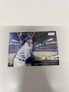 石川昂弥 スタジアムショットカード 中日ドラゴンズ