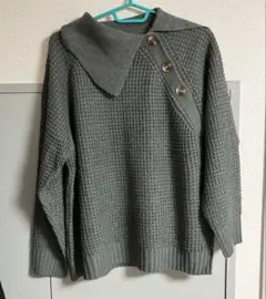ニット　グレー　SALE❗️