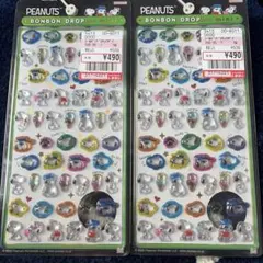 匿名発送 PEANUTS スヌーピー ボンボンドロップシールミニ