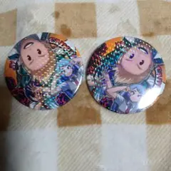 ミリオ　波動ねじれ　ホログラム　缶バッジ　僕のヒーローアカデミア　ヒロアカ