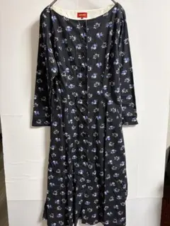 【KENZO】フラワーワンピース　ケンゾー　ロングワンピースのサムネイル