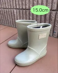 BREEZE レインブーツ 長靴 スモーキーグリーン 15.0cm