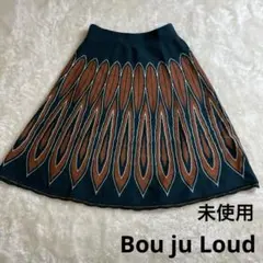 未使用◇Bou ju Loud◇ブージュルード◇ジャガードニットスカート◇Mのサムネイル