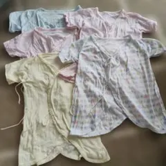 【50-60サイズ】ベビーコンビ肌着/新生児/5点セット