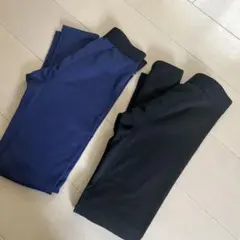 130サイズ ネイビー・ブラックレギンス