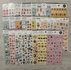 ステッカーシールコレクション28シート まとめ売り
