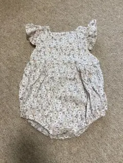 花柄ロンパース