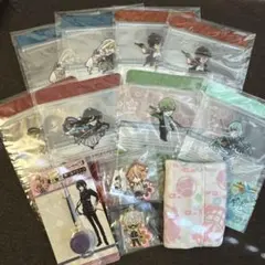 刀剣乱舞/和三盆マスコット＆カイロケース＆ラバーキーチェーン/ジッパーバッグ