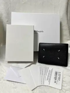 ま*る様 Maison Margiela ブラック 二つ折り財布