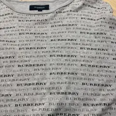 BURBERRY LONDON バーバリー ロゴ総柄 ロンT Lサイズ 日本製のサムネイル