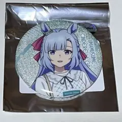 ウマ娘 メジロアルダン シンデレラグレイ グリッター缶バッジ マルイ