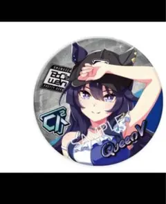 ウマ娘　缶バッジ　BoC’z we＼n　ヴィルシーナ　Queen V
