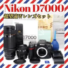 Nikon D7000 300mm望遠 ダブルズーム 一眼レフ スマホ転送OK - メルカリ