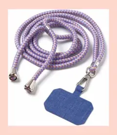 スマホ ストラップ ショルダー 首掛け 落下防止 挟むだけ 全機種対応