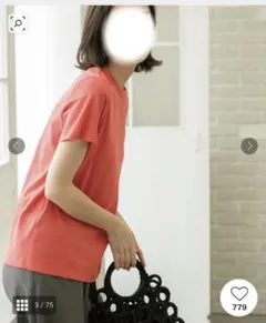 【新品】OPAQUE.CLIP ベーシックTシャツ【洗濯機洗可／UV／接触冷感】のサムネイル