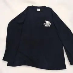 67 Printstar プリントスター バック 長袖Tシャツ M ネイビーのサムネイル