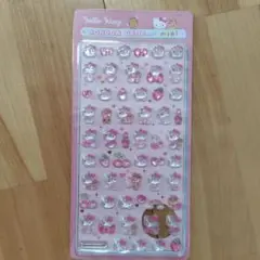 ボンボンドロップシールミニ ハローキティ　ピンク