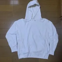 ホワイト XL パーカー