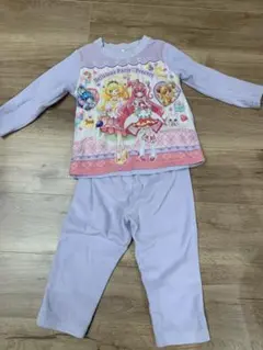 デリシャスパーティプリキュア パジャマ 裏起毛　上下セット　キッズ　100cm