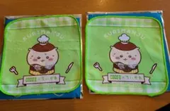 ちいかわ　ココス　コラボ　第2弾　ミニタオル　くりまんじゅう×２