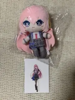 プロセカ 劇場版 はぴこれくじ ぬいぐるみ ステッカー 巡音ルカ