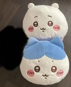 新品〙プレミアムドームクッション　ちいかわ&ハチワレ　タグ付き