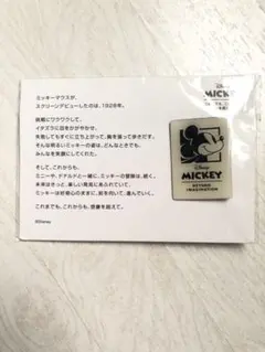非売品：ミッキーマウス BEYOND IMAGINATION 記念ピンバッジ