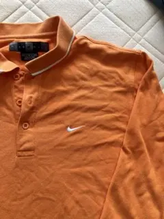 Nike オレンジ ポロシャツ 長袖