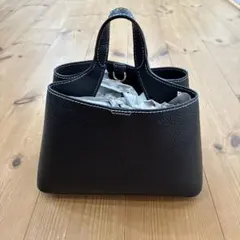 ほぼ未使用品 Mario Ponti マリオポンティ 本革 レザー リュック 黒 