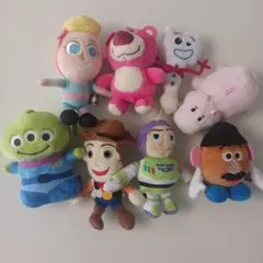 トイストーリー　ぬいぐるみ8体セット US ディズニーストア公式 Toy Story トイストーリー フィギュア セット