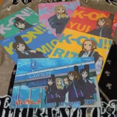 けいおん！　ローソンコラボ　クリアファイル